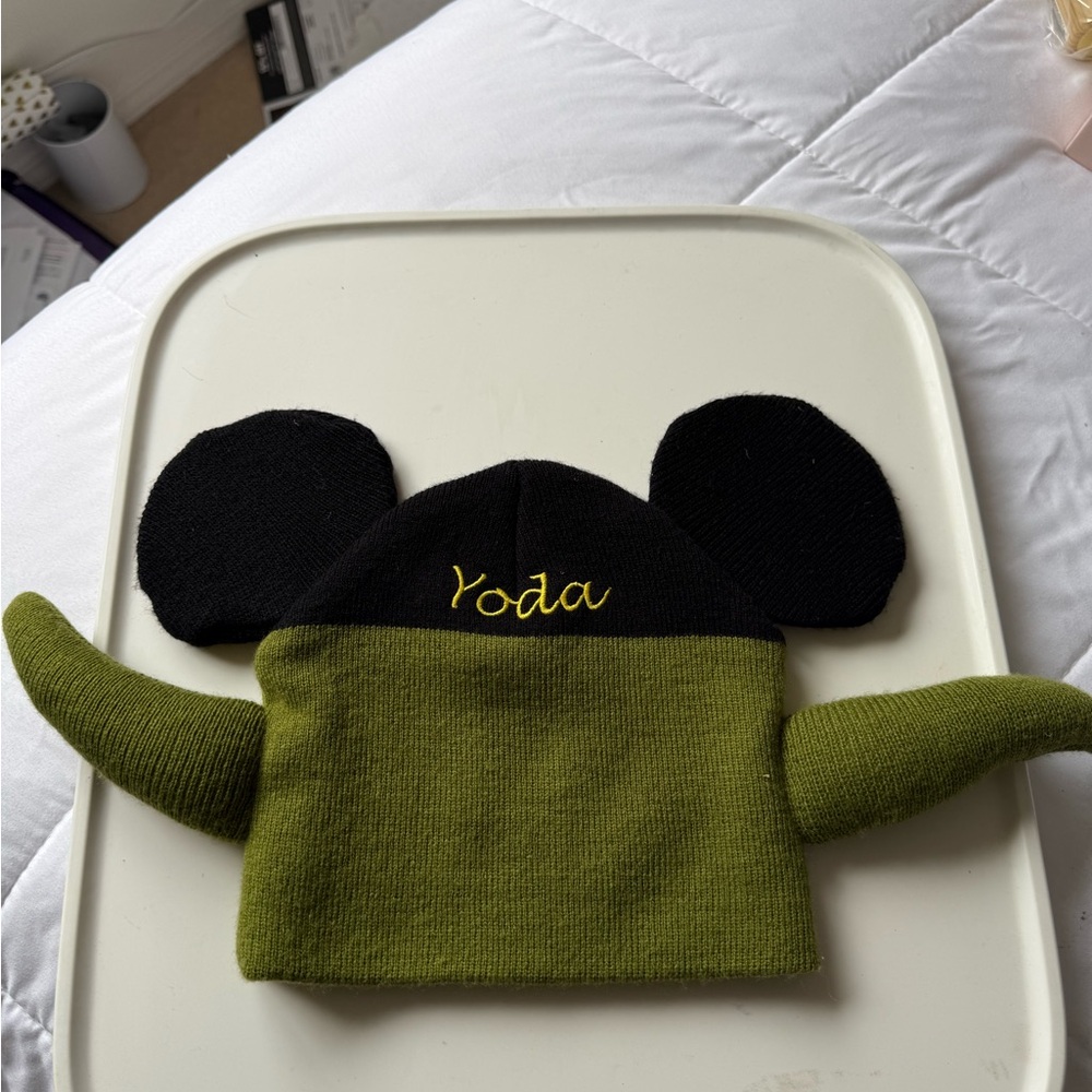 Disney Parks GROGU baby Yoda beanie hat/ Mandalorian Star Wars - Picture 3 of 5